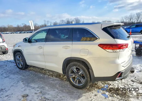 2018 Toyota Highlander Limited z USA, uszkodzony, nr VIN 5TDDZRFHXJS867462
